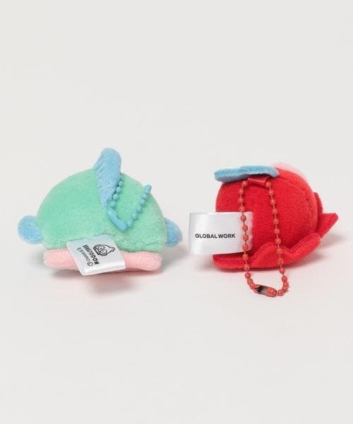 Global Work Hangyodon Friendship Pair Charm Collectible Used