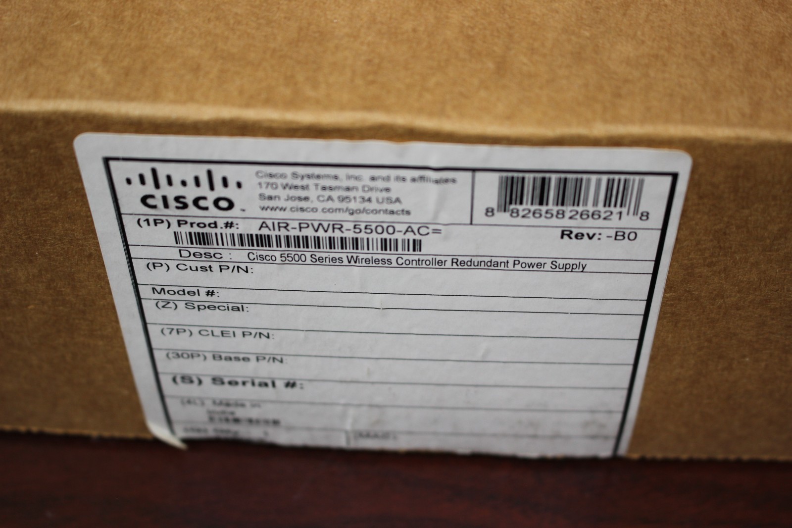 Cisco AIR-PWR-5500-AC Power Supply