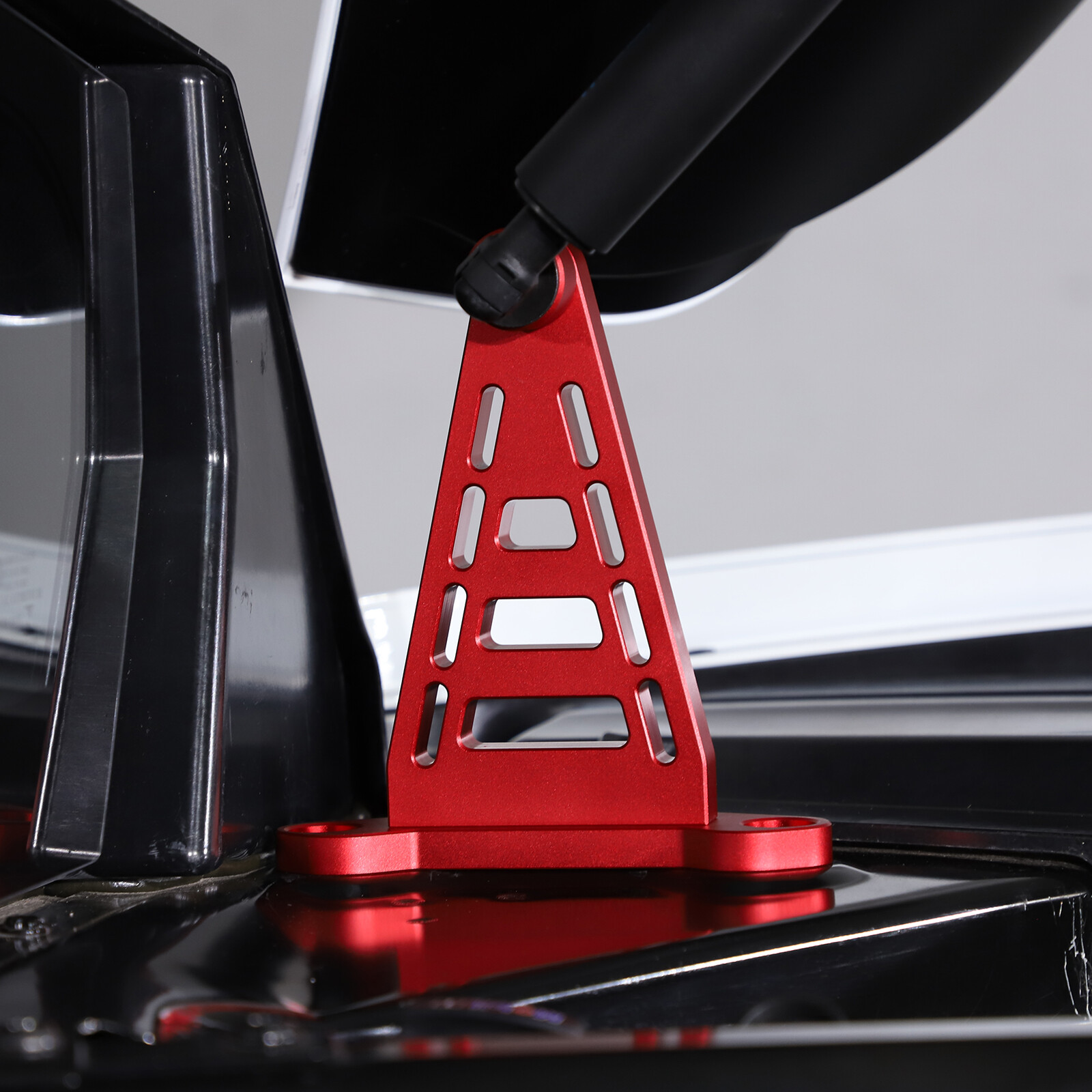 Replacement Red RaceLite Rear Hatch Support Brackets For Corvette C8 2020-26 US