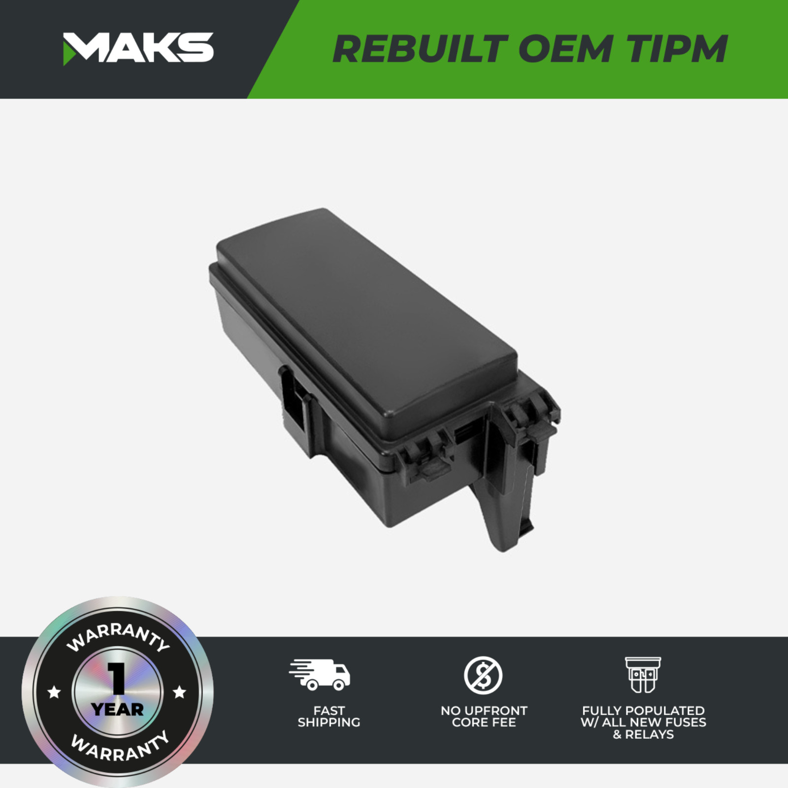 2006 Jeep Grand Cherokee OEM Rebuilt TIPM Fuse Box 04692087 - 1 YEAR WARRANTY