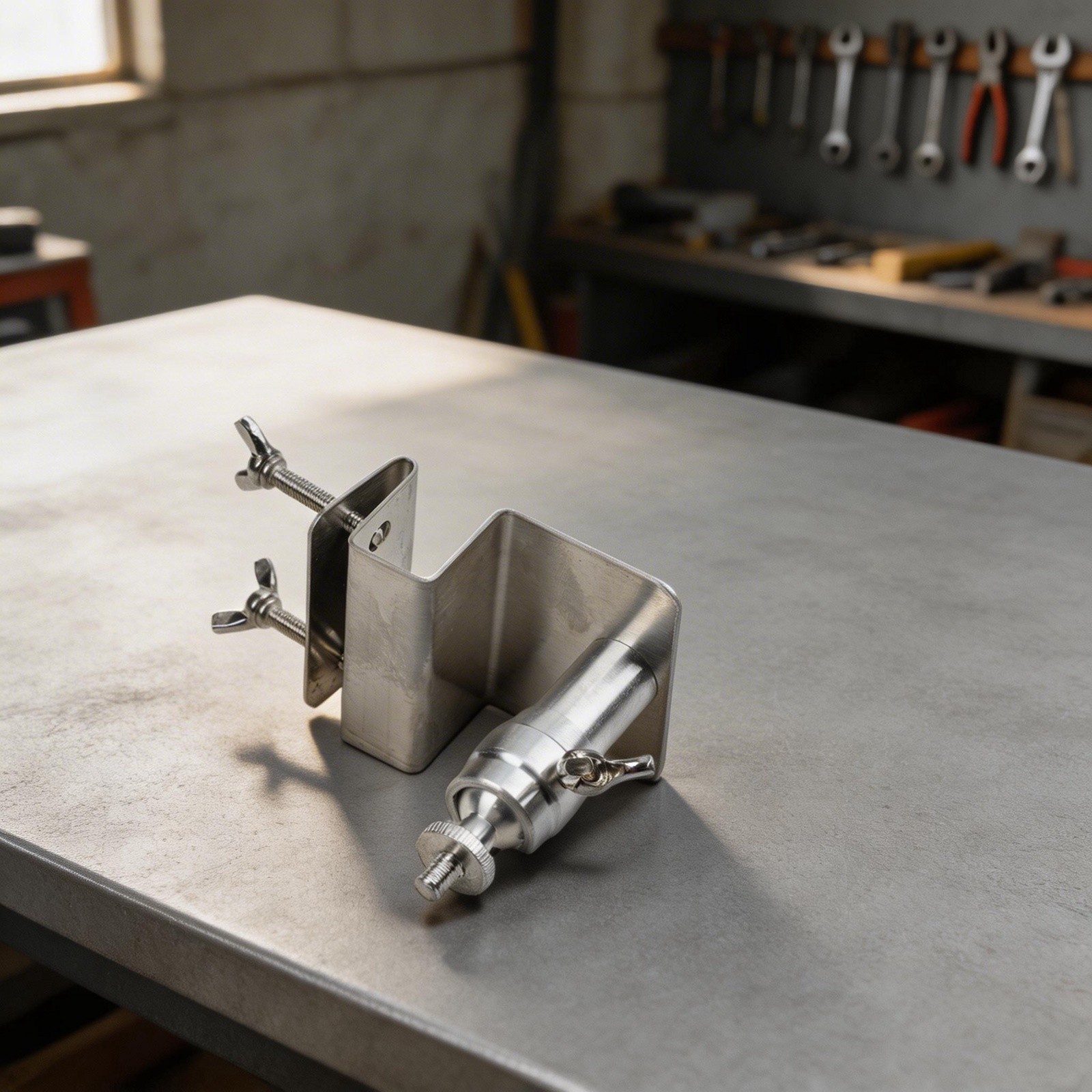 Adjustable Stainless Steel Bracket for Secure Mounting Solar Panels and Cameras