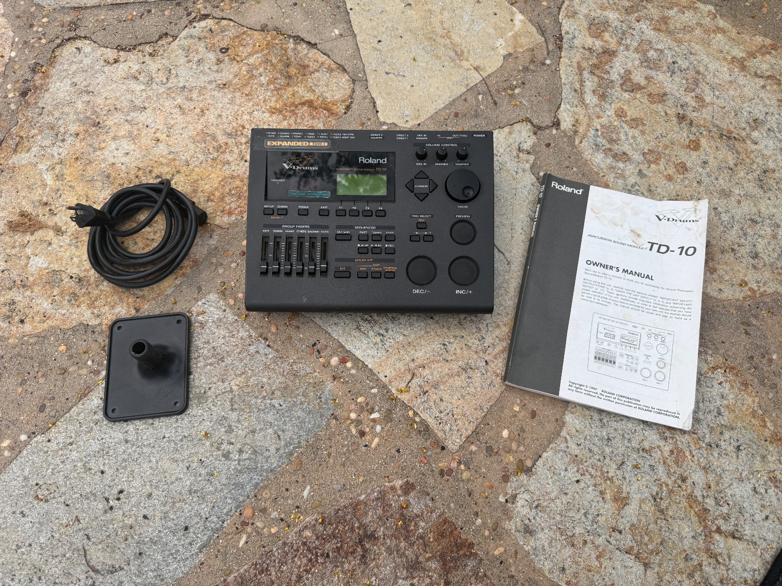Roland Td-10 EXPANDED VDrum Module Brain td10