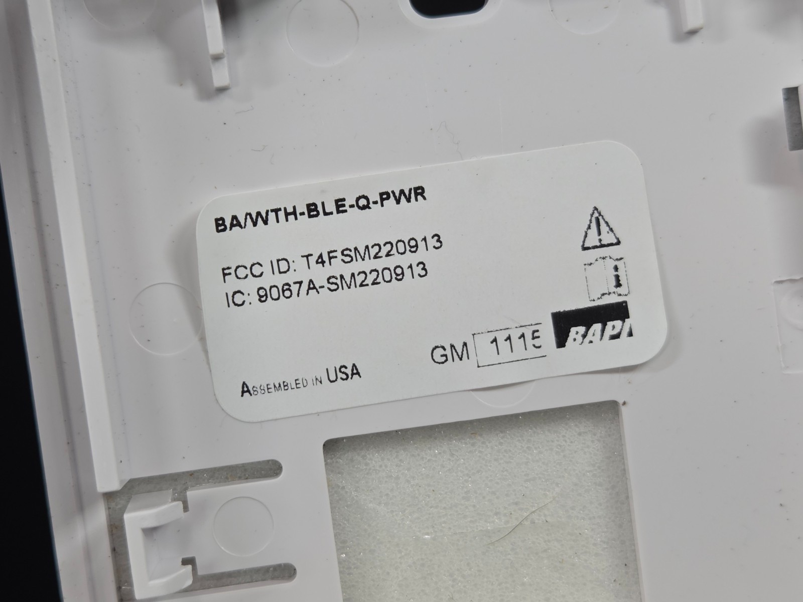 BAPI ba/wth-ble-q-pwr NEW Wireless Wireless BAPI-Stat "Quantum" Temperature/Humi
