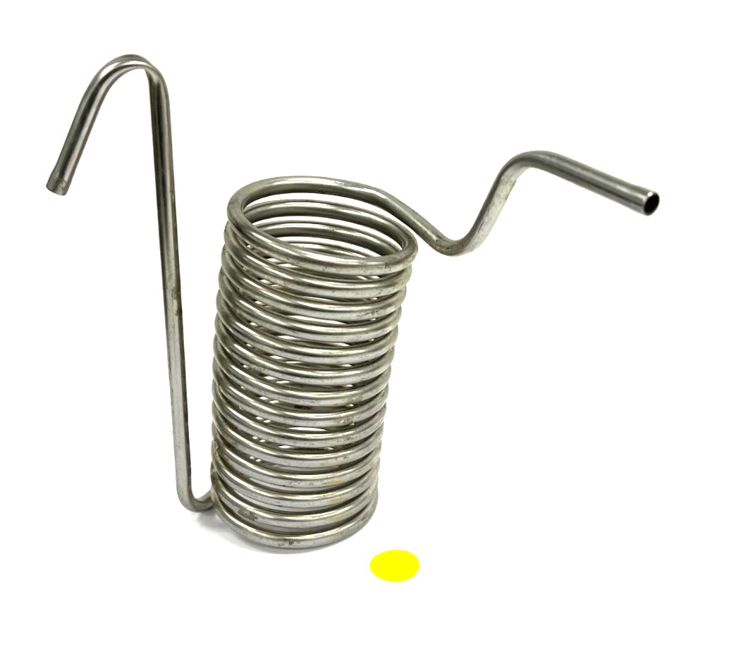 CONDENSING COIL ALUMINUM 14 COILS HEIGHT OF COILS 5" COIL ID 2-3/8"