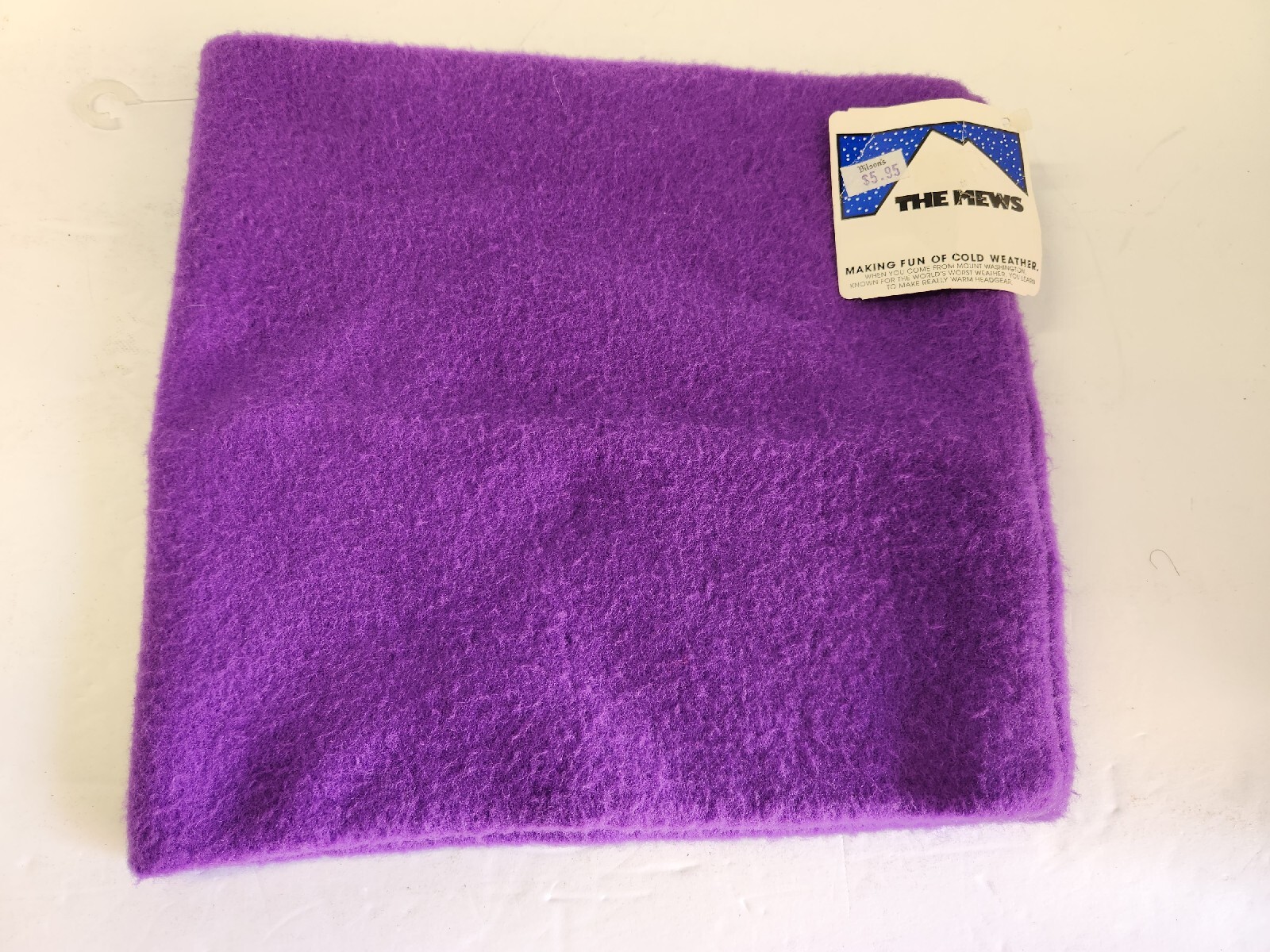 NEW w/Tags The Mews Vintage Amethyst Neck Warmer USA Made Gaiter Ski Snow Cold