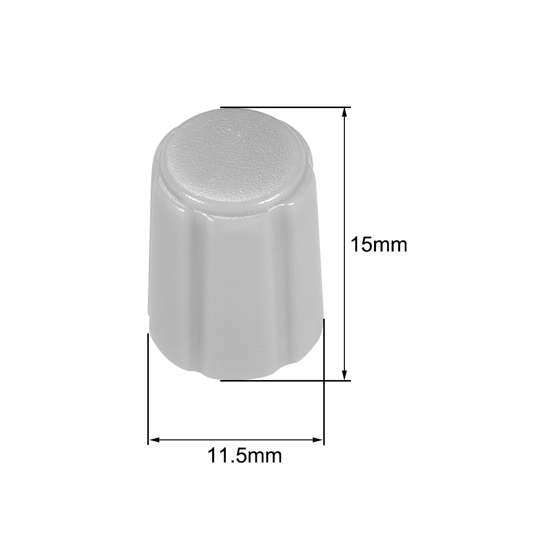 10PCS 4x6mm Potentiometer Control Knobs Grey