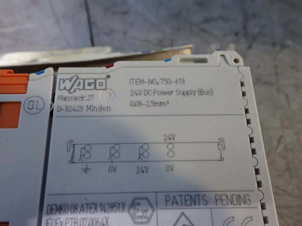 WAGO MODULE 750-613