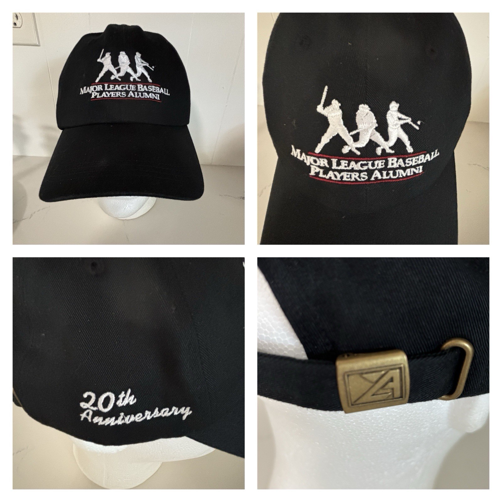 MLB PLAYERS ALUMNI MEN’S AHEAD GOLF CAP (BLACK / OSFM) EUC WITH FREE SHIP!