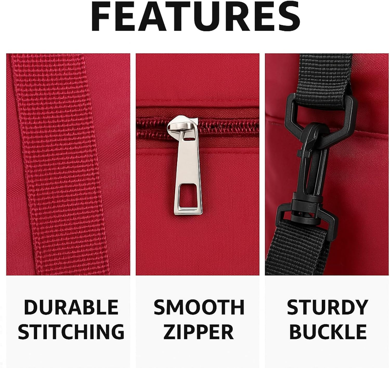 Folding Duffle Bag for Travel – Large Capacity Waterproof Oxford Cloth Weekender