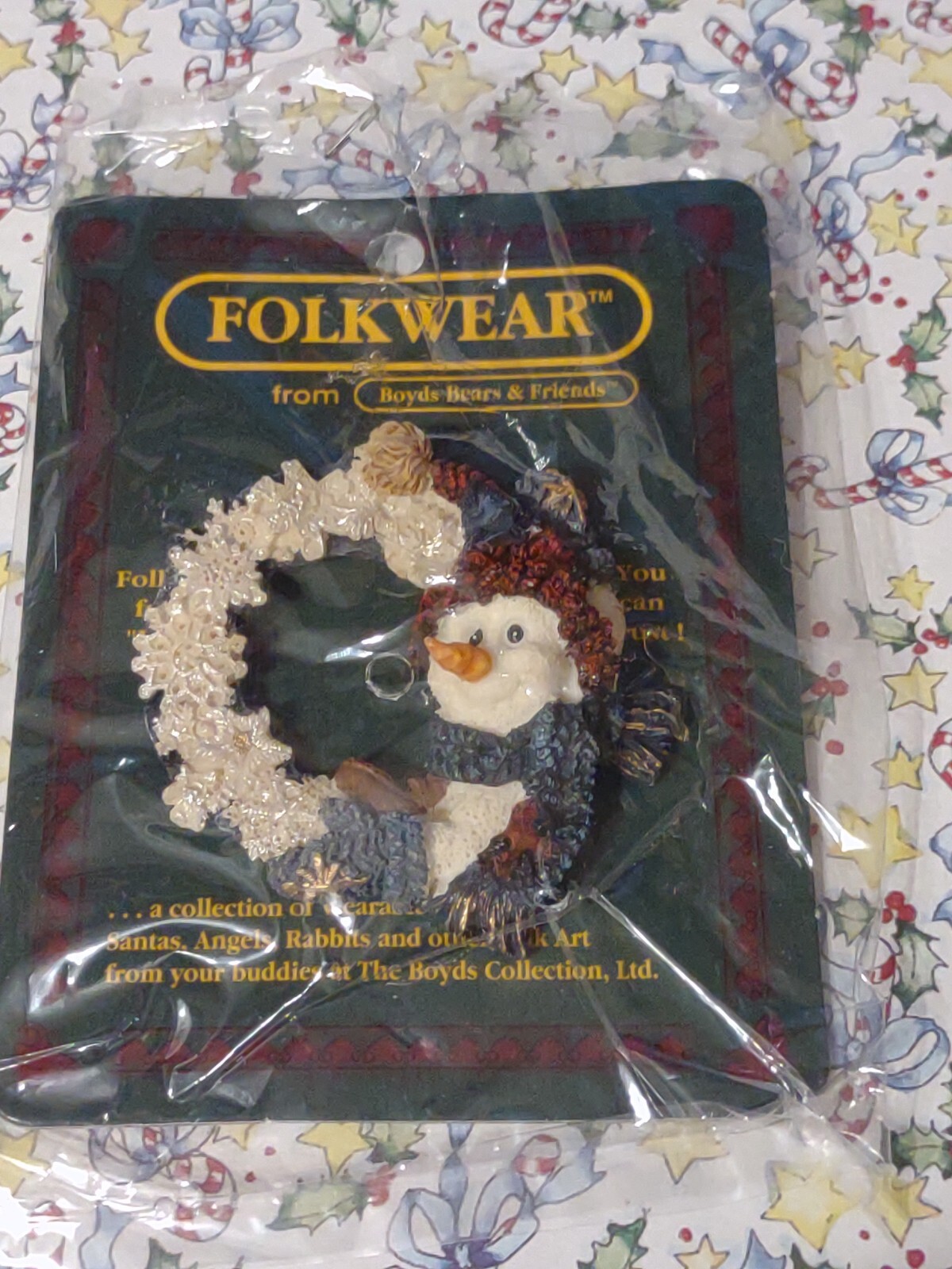 Boyd's Bears - Bearwear Pin Olaf... the "Flakey" Snowman #26305