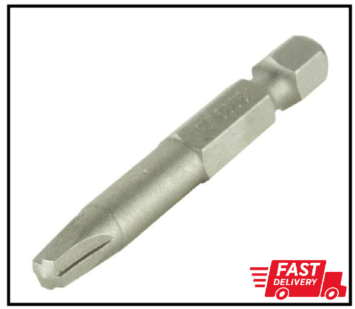 #2 X 2 In. LOX Drive Insert Bit Screwdriver Drill Bits 5 Tips Eight Points Tools