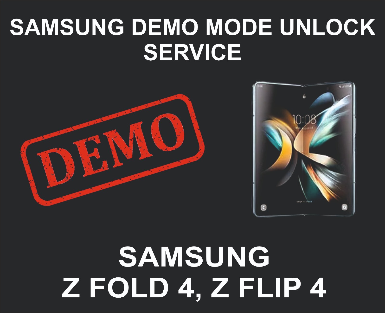 Samsung Demo Repair, Samsung Z Fold 4, Z Flip 4