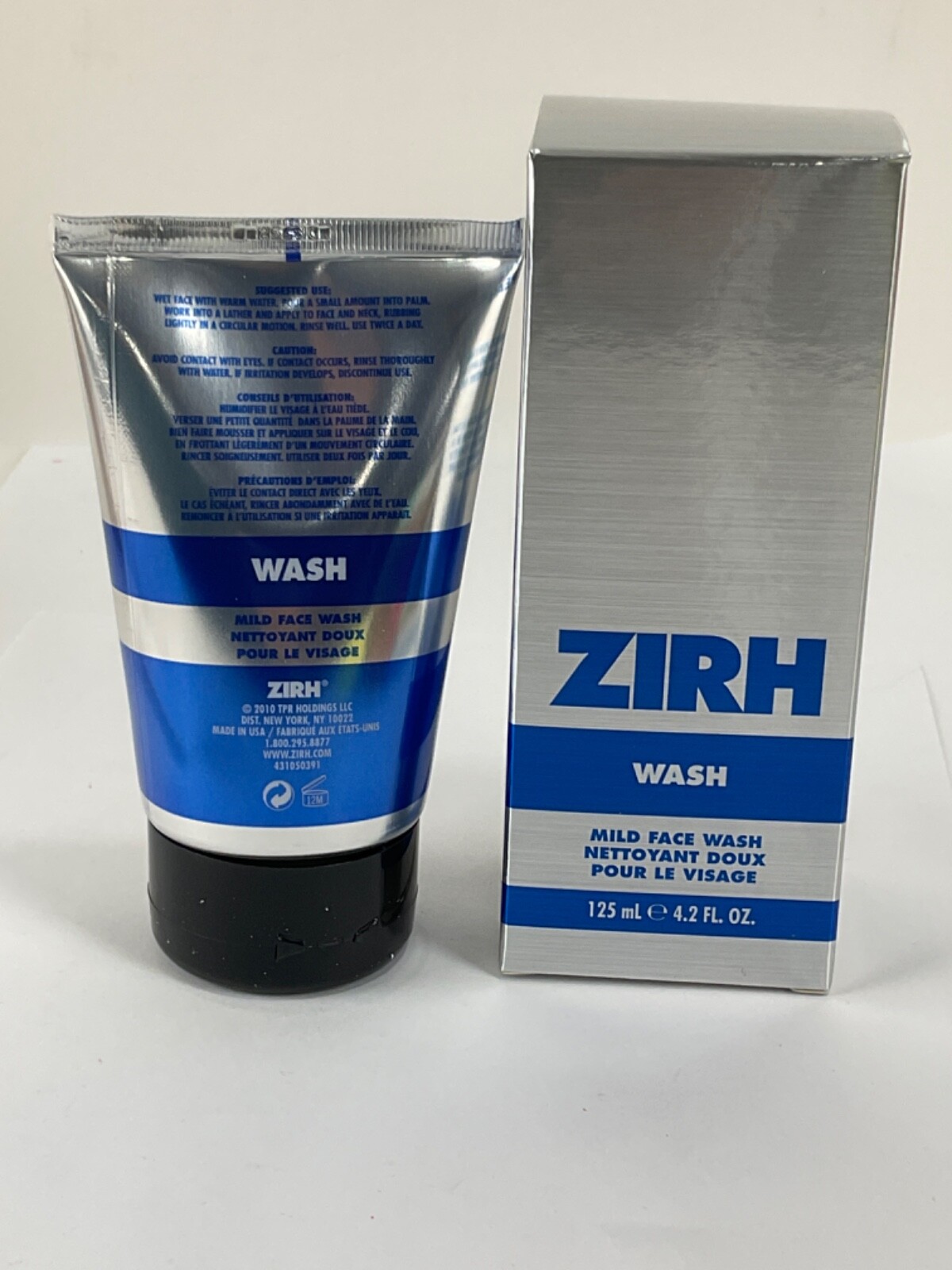 ZIRH Wash - Mild Face Cleanser (125ml) For Men New in Box