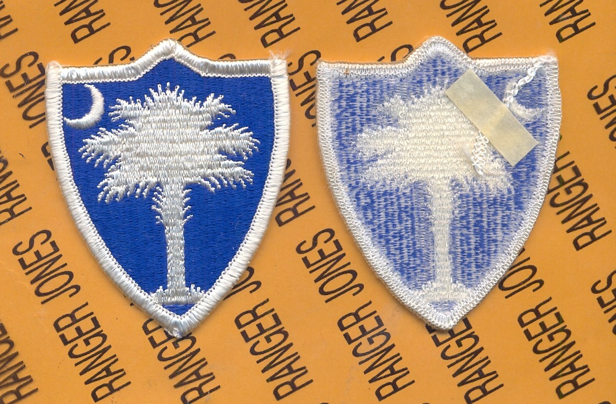 US Army South Carolina National Guard ARNG patch m/e