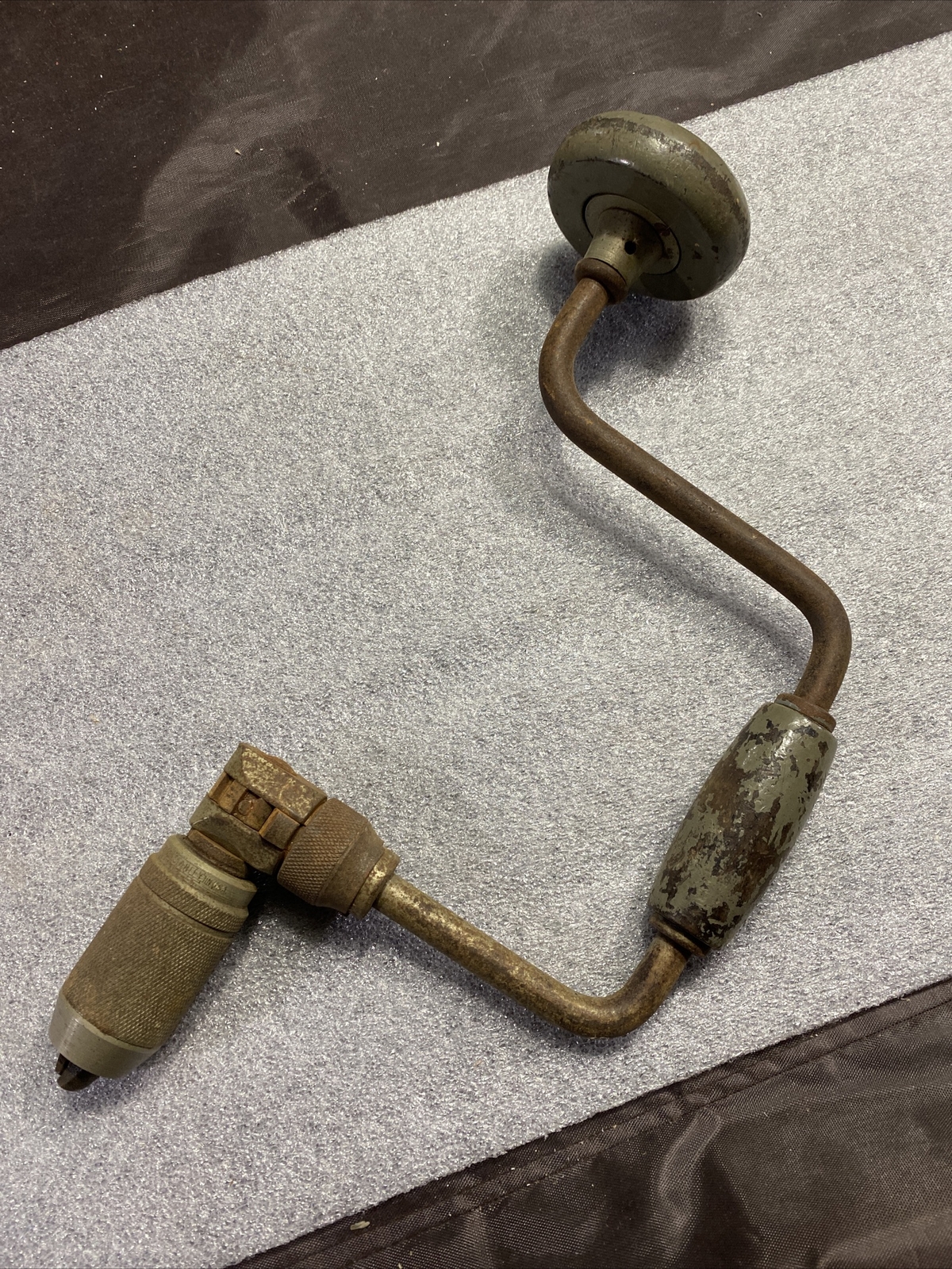 Vintage Stanley Hand Brace, Ratcheting Type