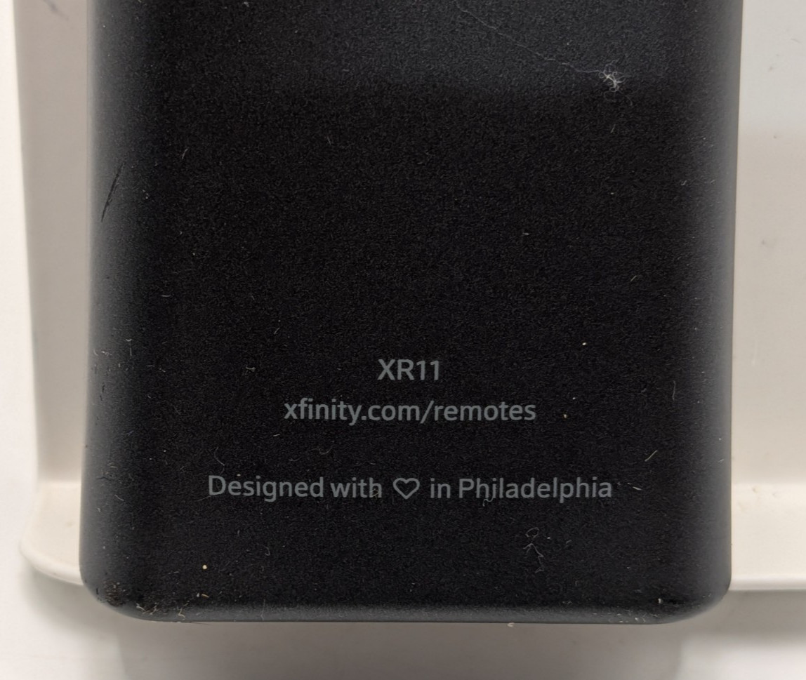 Comcast Xfinity XR11 Premium Voice Activated Cable TV Backlit Remote Control