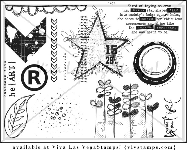 Unmounted Rubber Stamp Plate, Unmounted/Uncut Pink Rubber Stamps