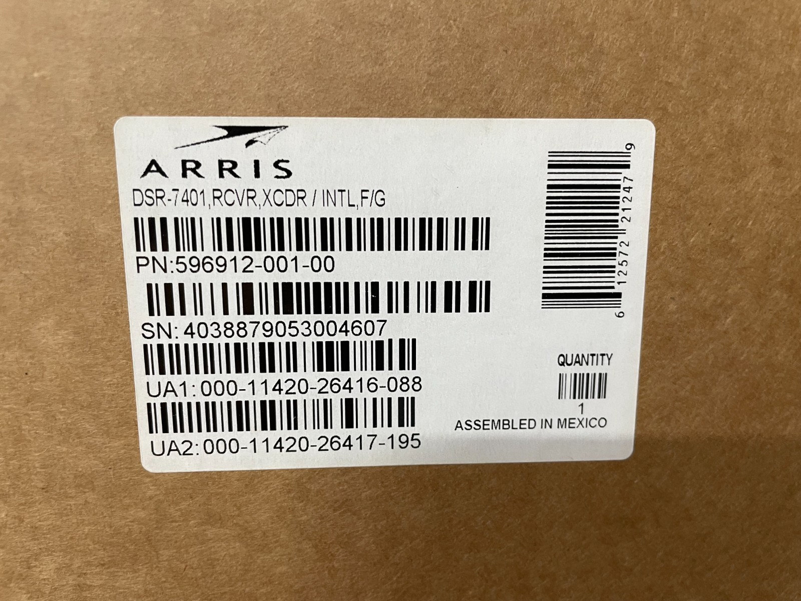 ARRIS DSR-7401 Commercial Integrated Satellite Receiver High Density Transcoder