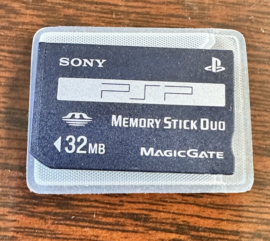 Genuine Sony 32MB Memory Stick Duo MS Card for Sony PSP Magic Gate