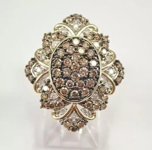 3.50Ct Round Lab-Created Morganite Women's Wedding Ring 14K Two Tone Gold Finish