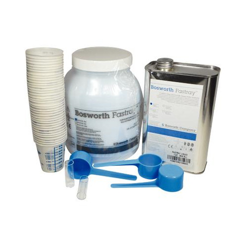 Keystone 0921386 Bosworth Fastray Custom Tray Material Powder & Liquid Blue 5 Lb