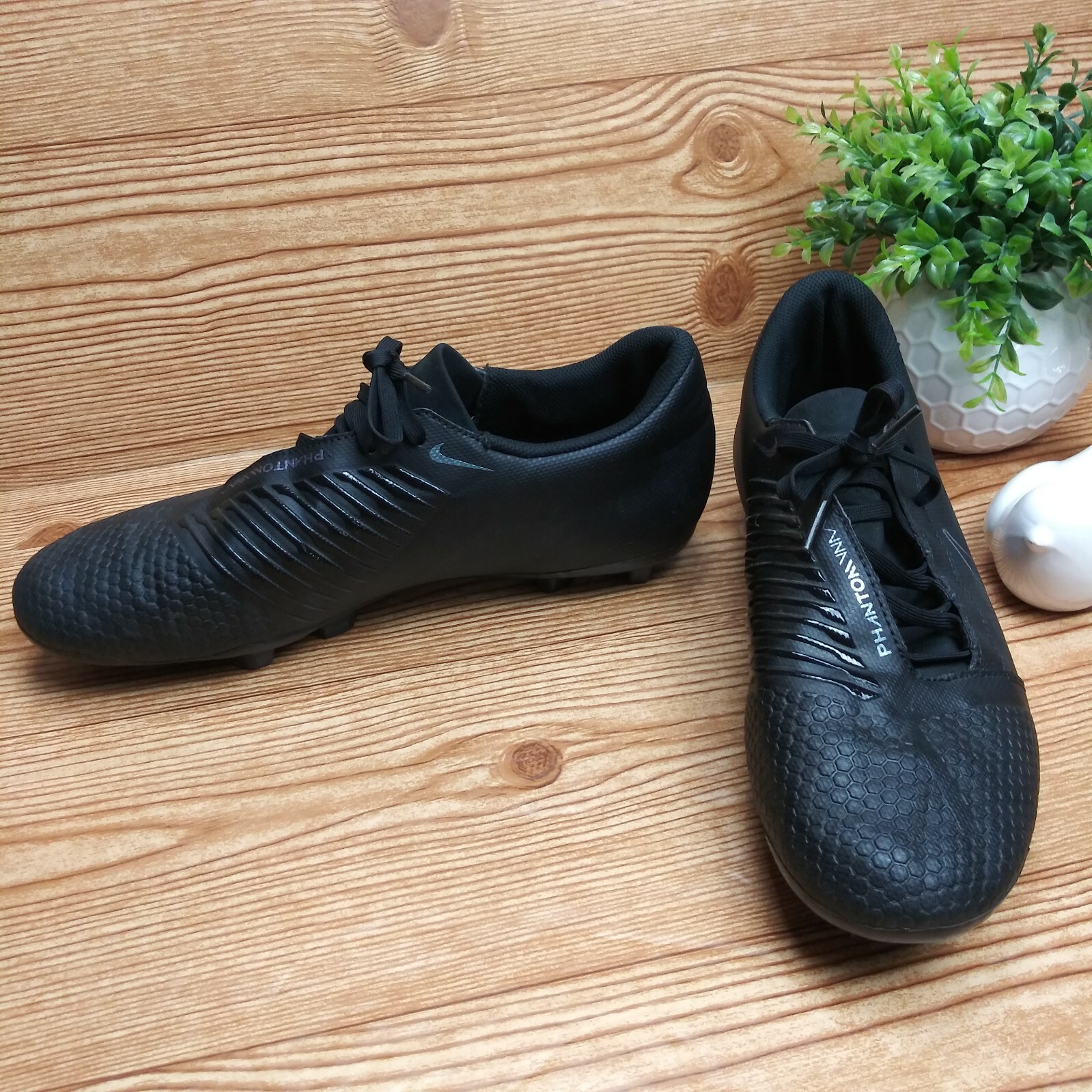 Nike Phantom Venom Club FG Black SOCCER CLEATS Mens Size 11.5