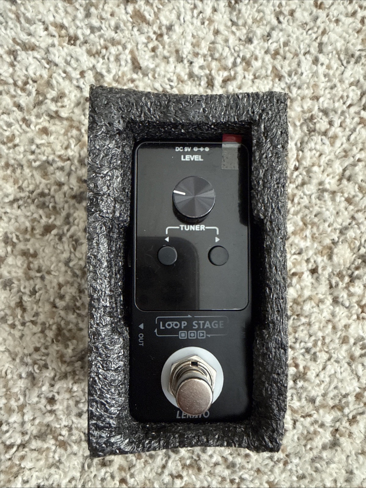 Lakato Looper Pro Guitar Effector - Black