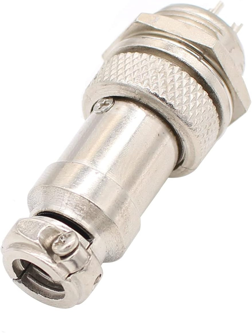 Aviation Plug Connector 10 Pairs Male Female Panel Metal Wire Connector 16Mm Soc