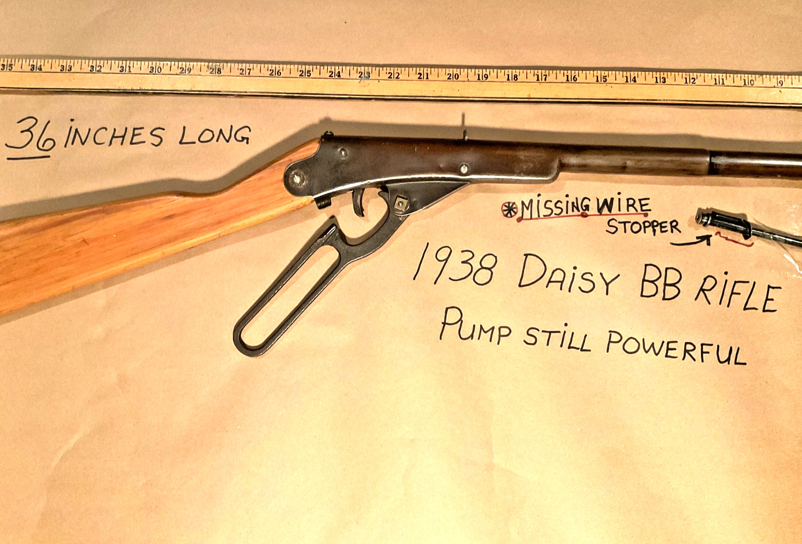 Daisy Vintage 1938 BB Air rifle