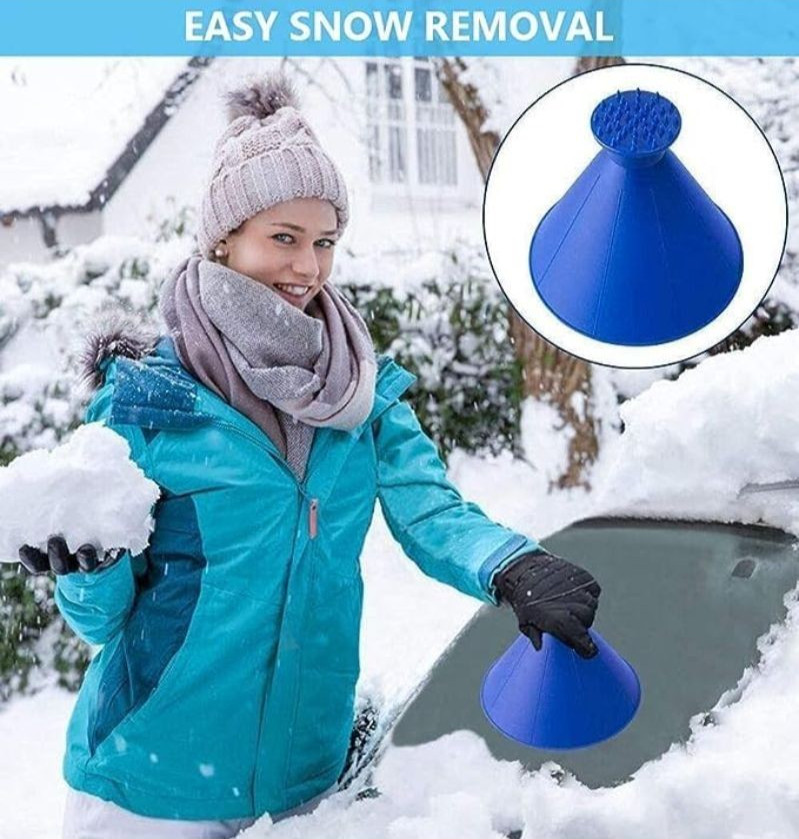 Ice Scraper Magical Ice Snow Scraper for Car Windshield Portable Multifunctional