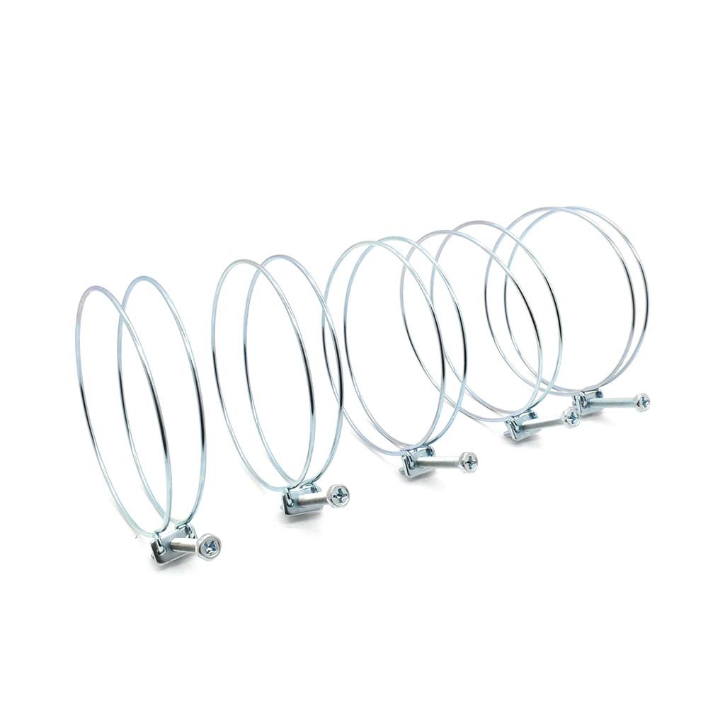 Big Horn 11740BX 4 Inch Wire Hose Clamp - Replaces Jet JW1317 - Pack of 50