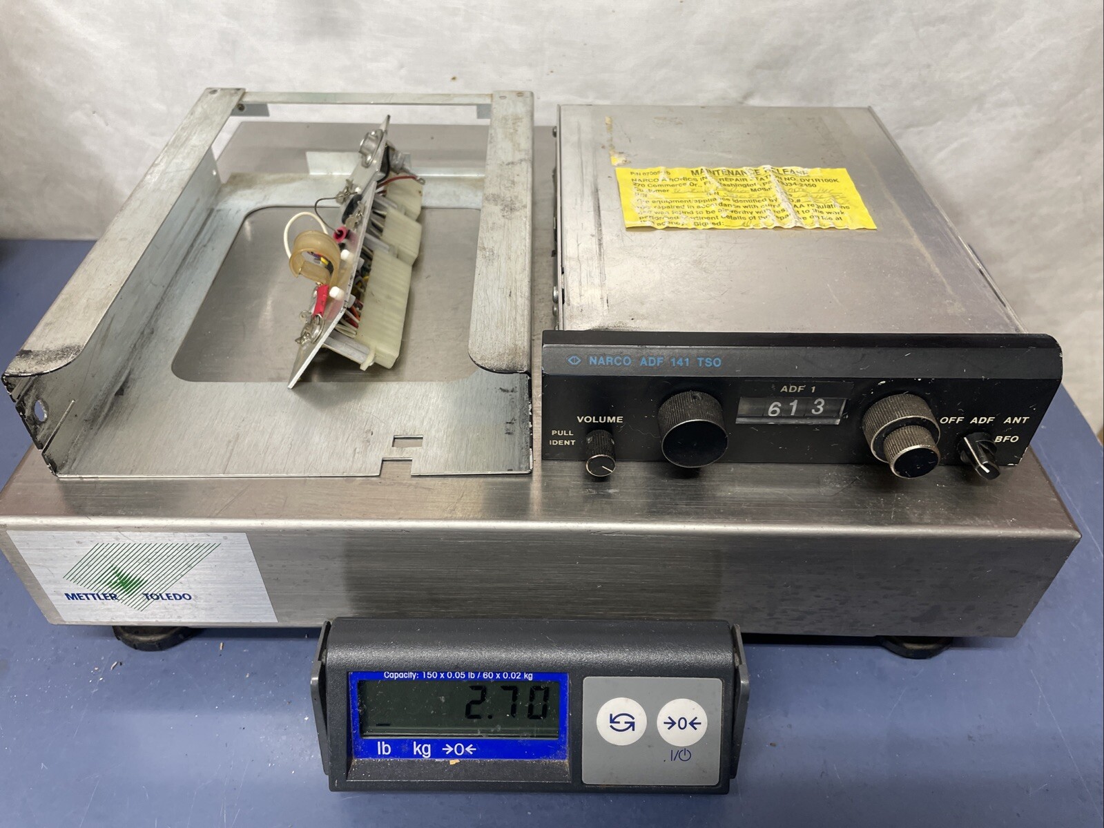 Narco Avionics ADF 141 TSO For PARTS / CORE Untested