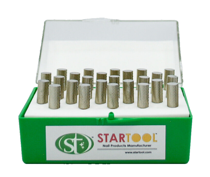 Startool Acrylic Nail Drill 3/32" STXF Extra Fine Silver ( Single )