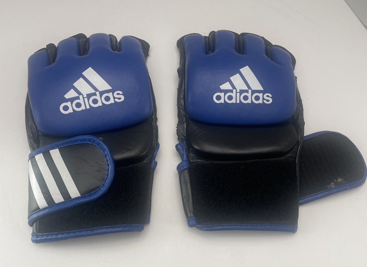 Adidas Ultimate leather MMA grappling gloves L/XL