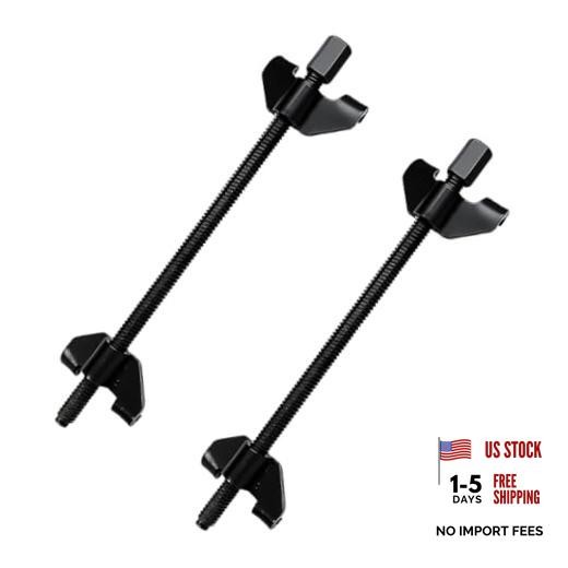 2PCS 14" Coil Spring Compressor Tool, Heavy Duty Auto Suspension Strut Black
