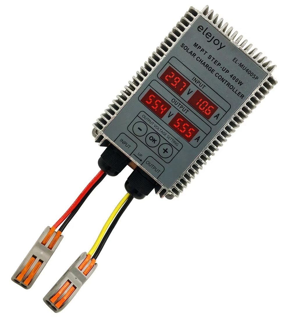 400W MPPT SOLAR CHARGE CONTROLLER 99% LED DISPLAY STEP-UP SOLAR CONTROLLER MPPT