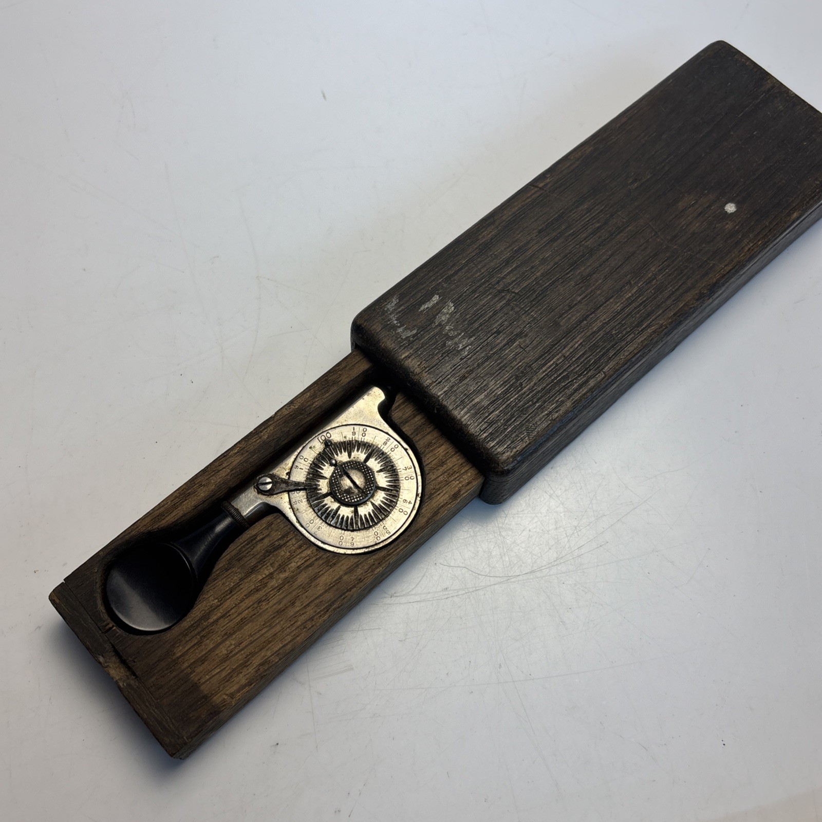 Starrett No 107 Registering Speed Indicator Tachometer USA