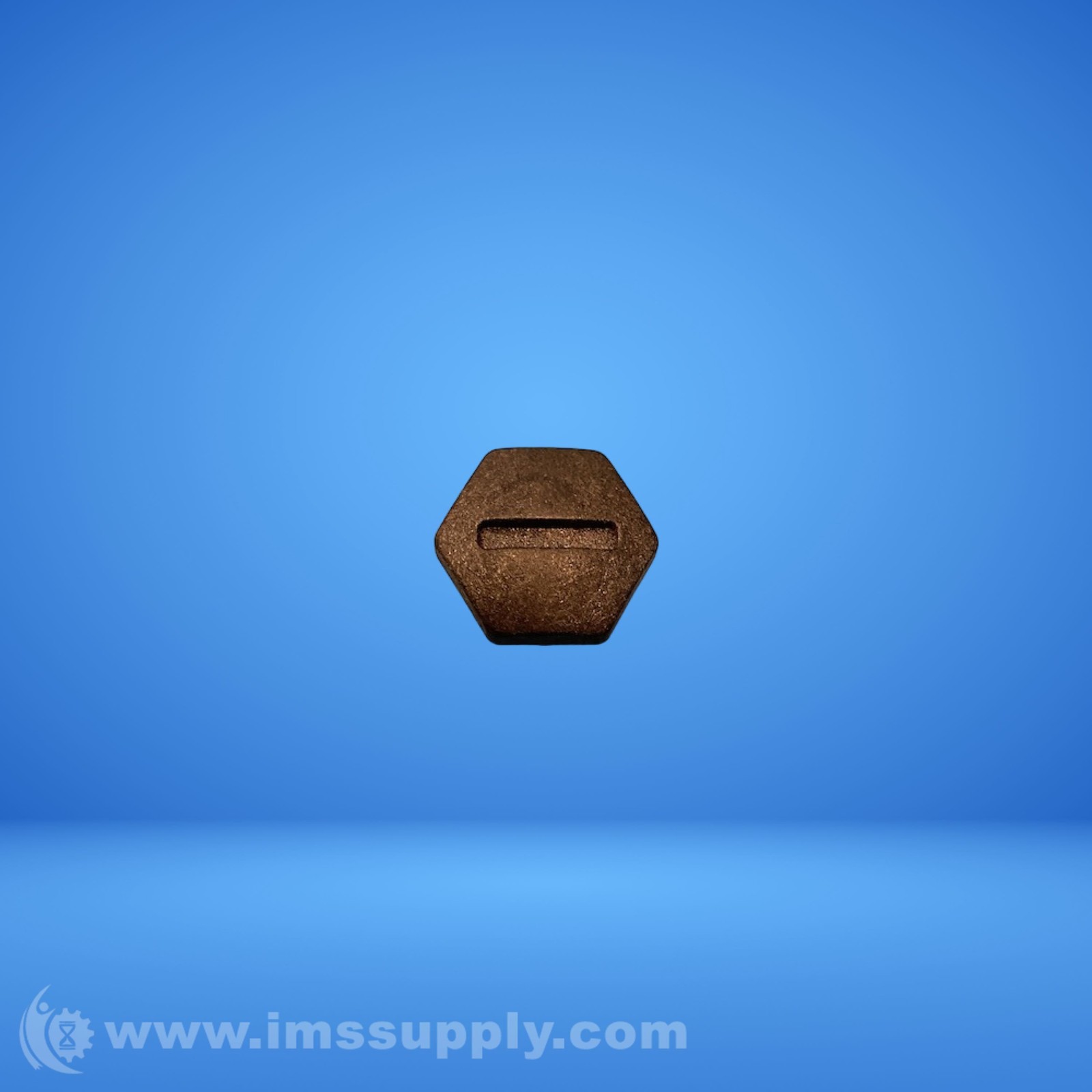 Hex Black Slotted Plug FNIP