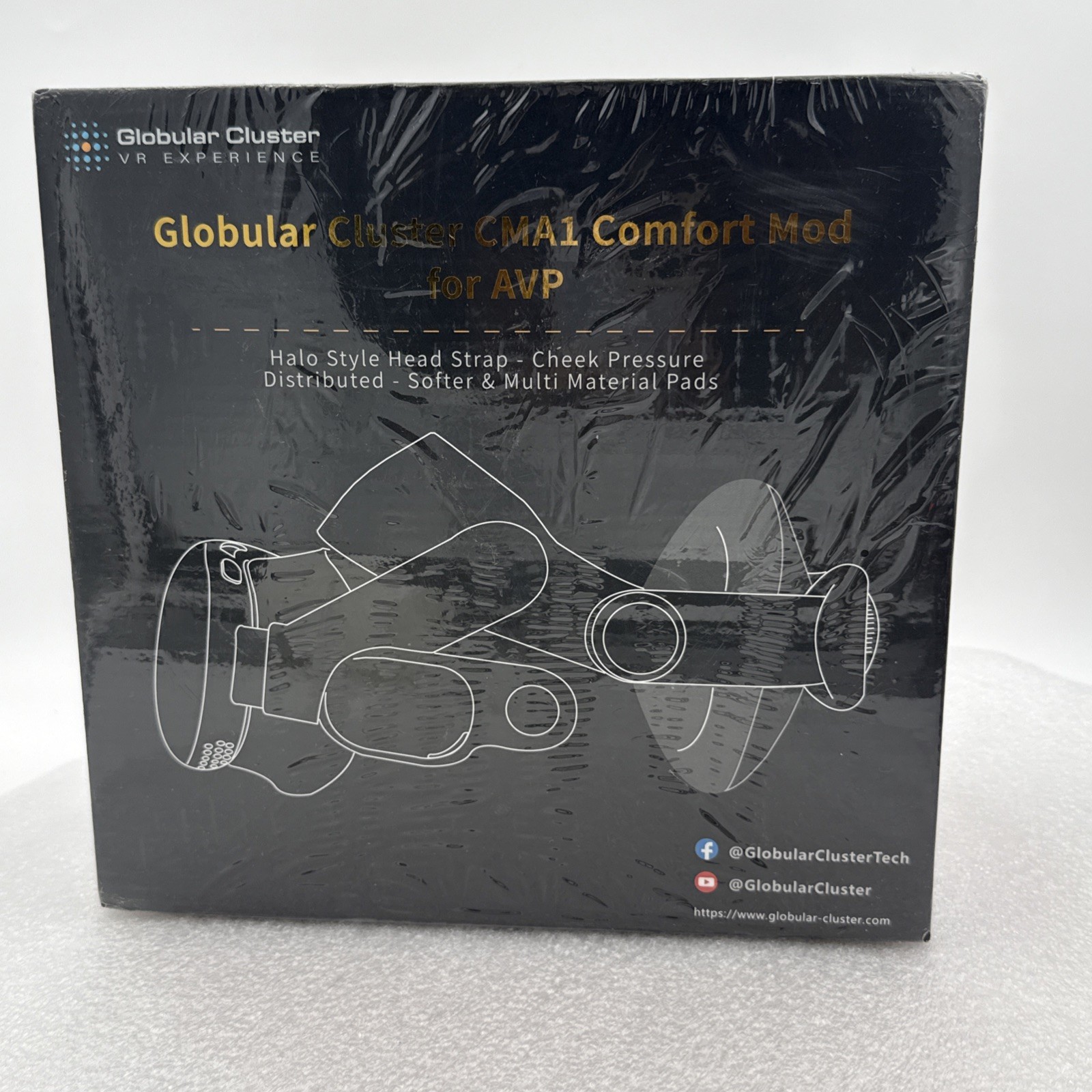 Globular Cluster CMA1 Comfort Mod Compatible with Apple Vision Pro