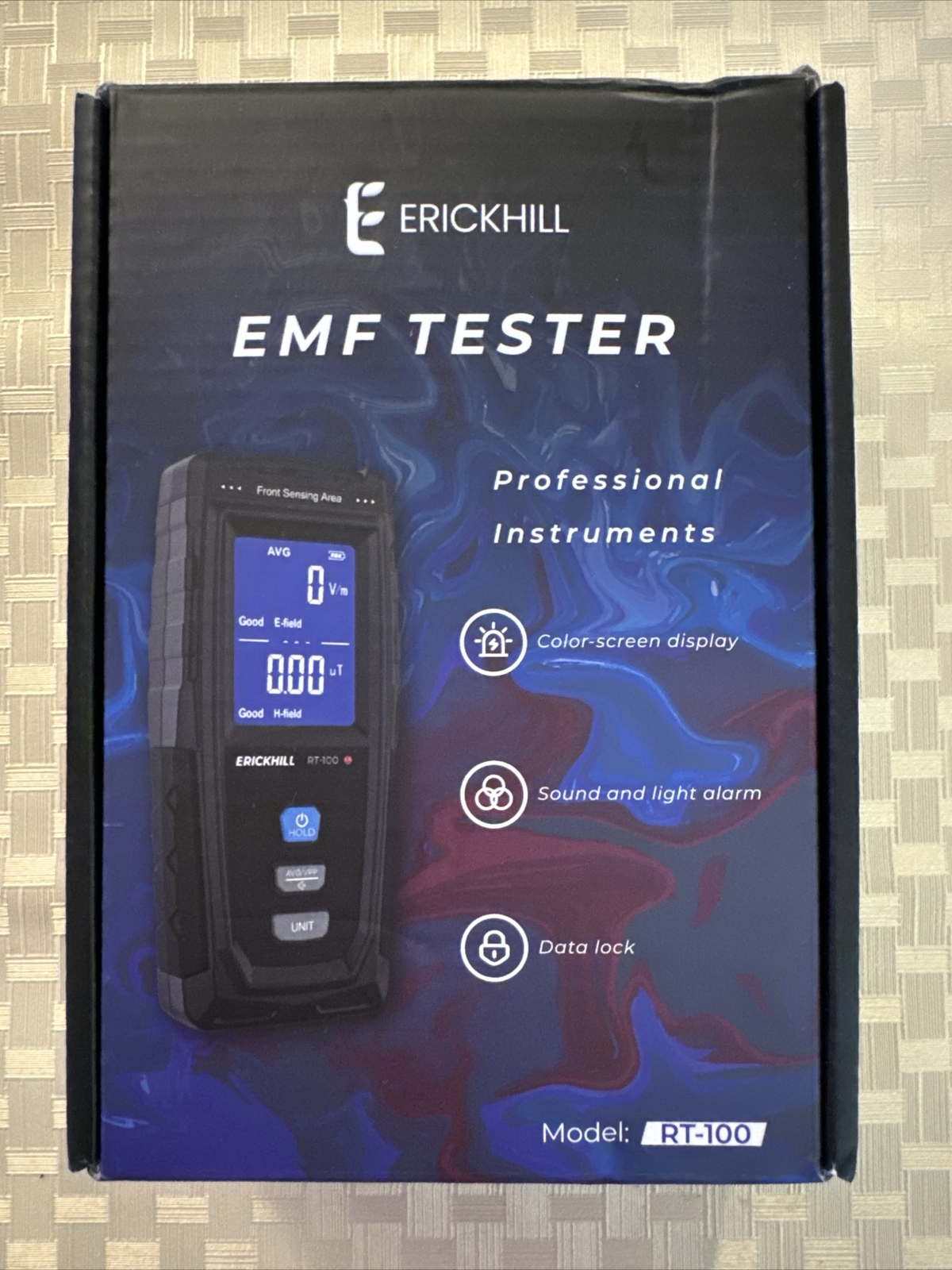 ERICKHILL Hand-held Digital LCD EMF Detector Meter Tester for Ghost Hunting 👻