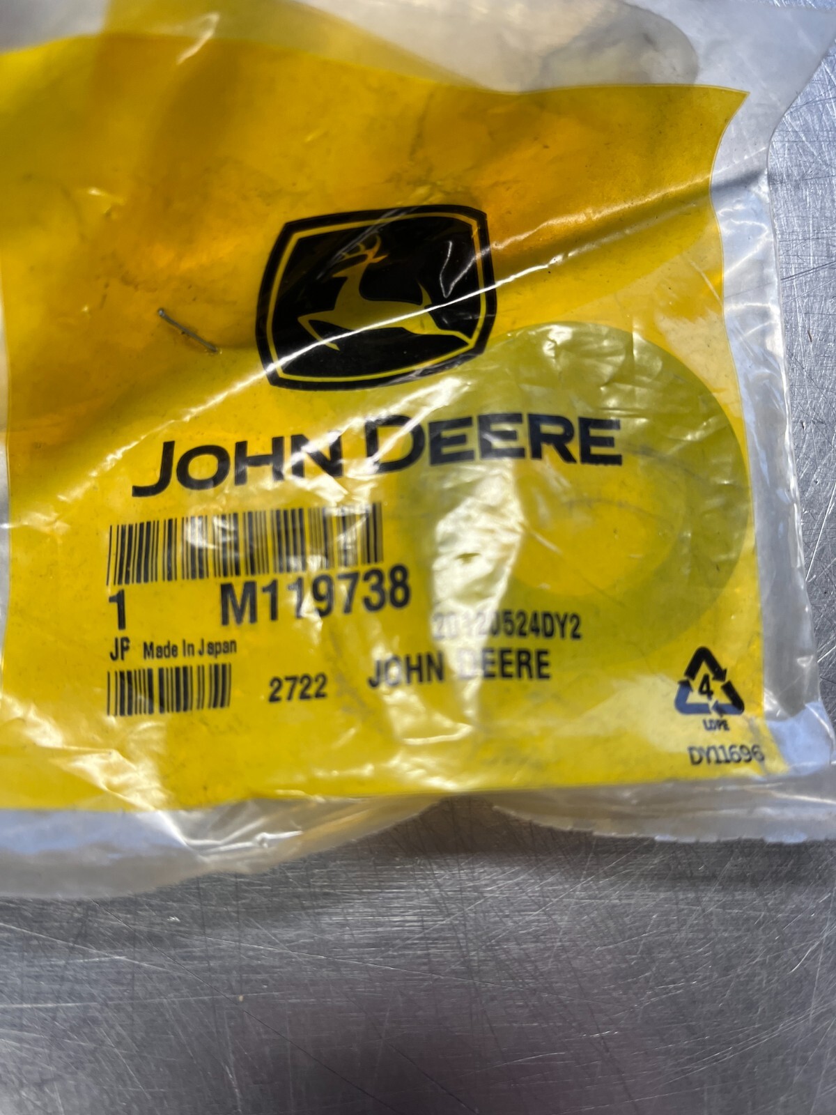 M119738   Genuine OEM  John Deere   SEAL