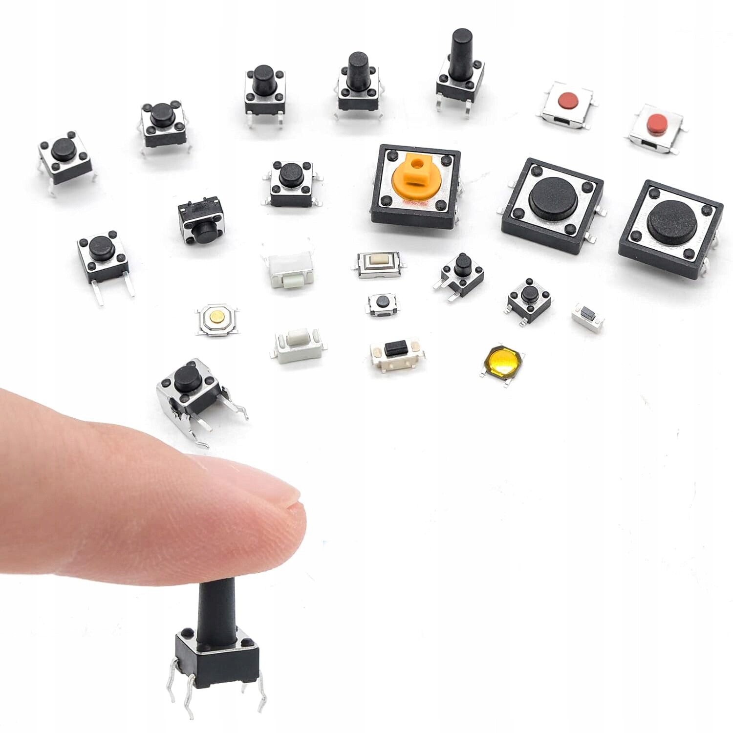 240Pcs Micro Momentary Tact Switch Kit Tactile Push Button Switch Assortment