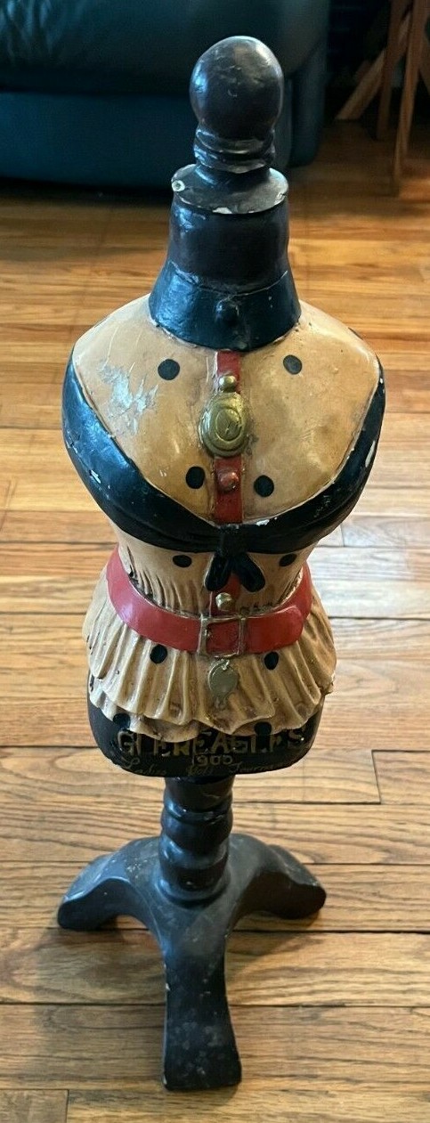 Vintage Gleneagles 1900 Ladies Golf Tournament Dress Form
