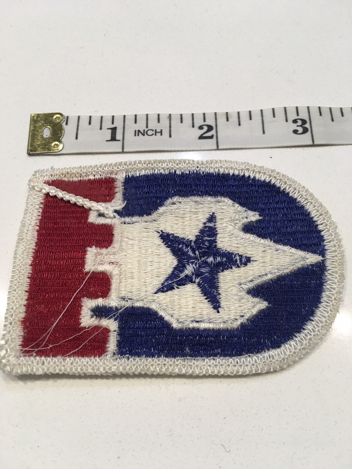 VIETNAM ERA PATCH U.S. ARMY ENGINEERS COMMAND EUROPE 1968-76 COLOR MERROW PATCH