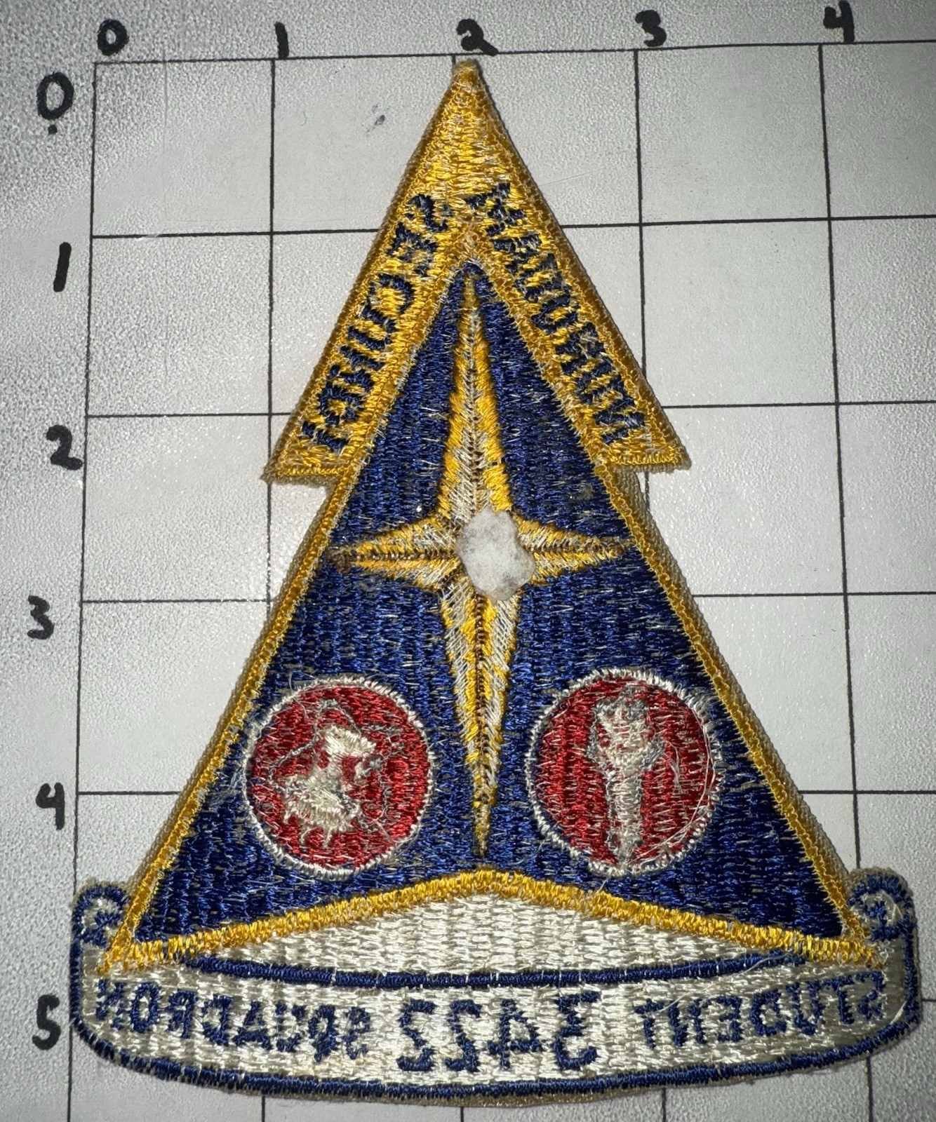 Vietnam War USAF 3422nd Student Squadron Lowry AFB Patch (15