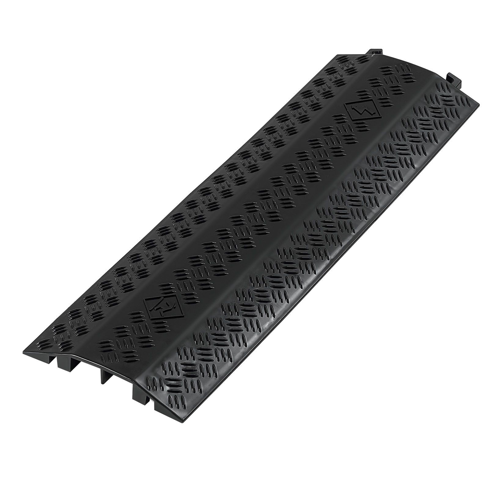 Heavy Duty Cable Protector Ramp, 500 lbs Axle Load, 3 Pack