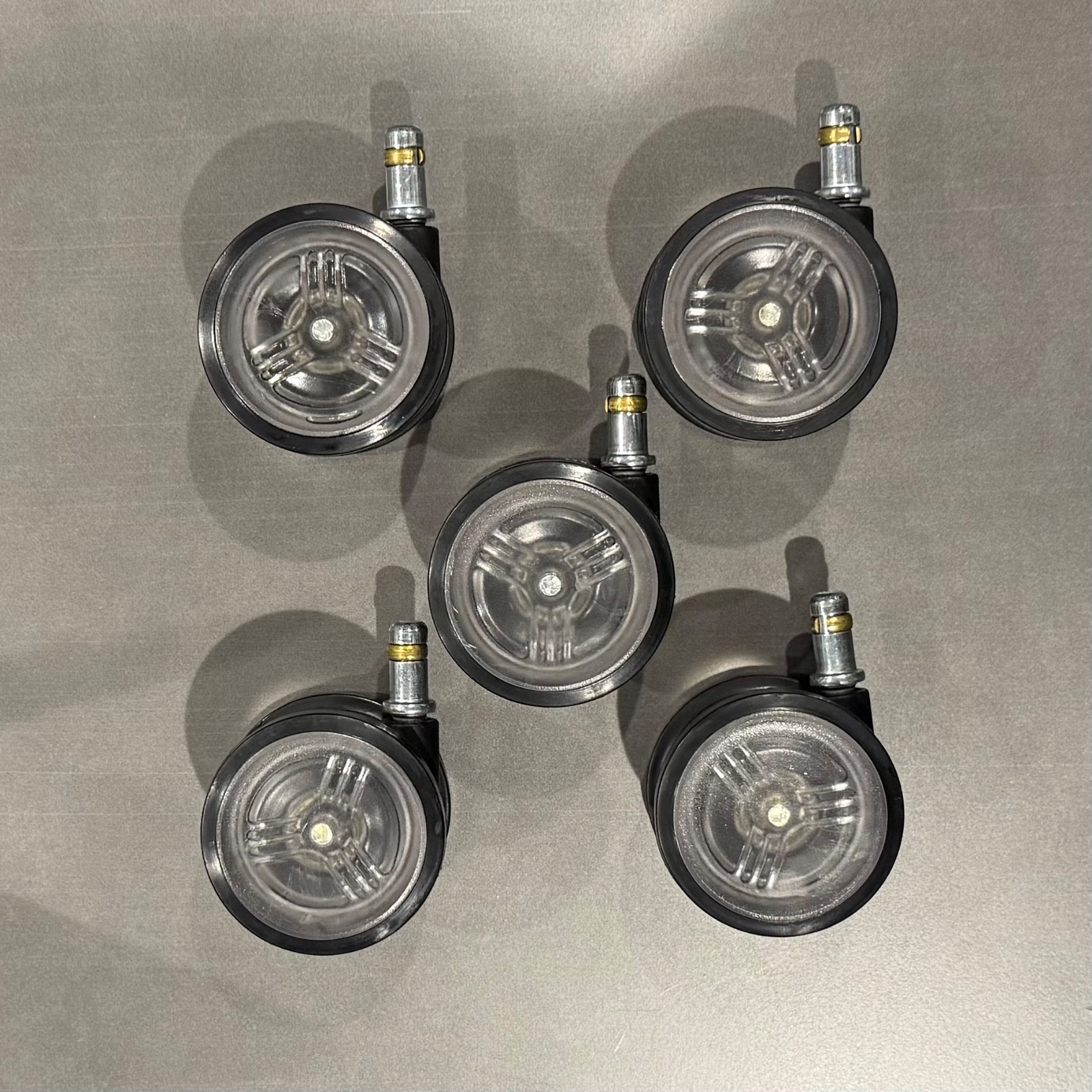 Herman Miller Authentic Translucent Casters (Set of 5)
