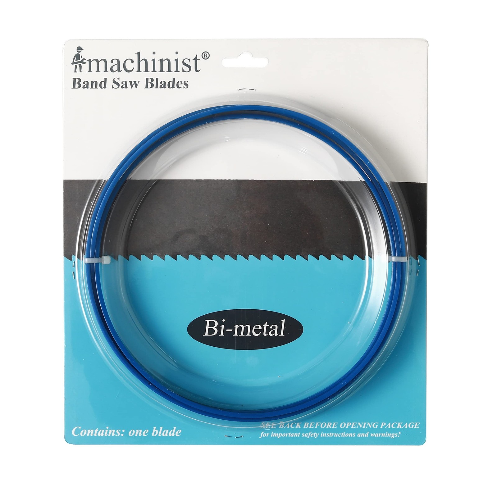 Imachinist S933458 M42 93" X 3/4" X 5/8tpi Bi-Metal Soft Ferrous Metal Cuttin...