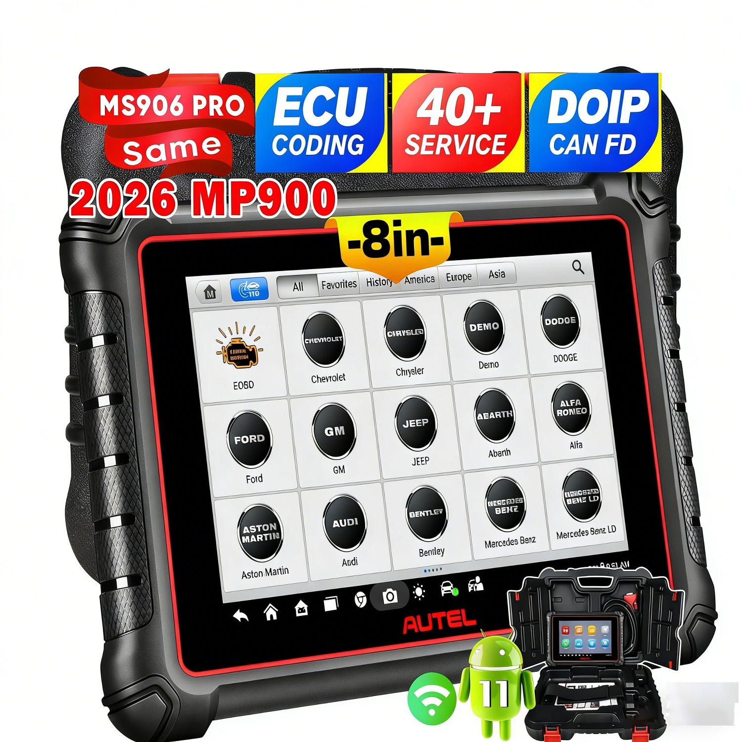 2026 Autel MP900 Full System OBD2 Diagnostic Scanner ECU Coding Automotive Tool
