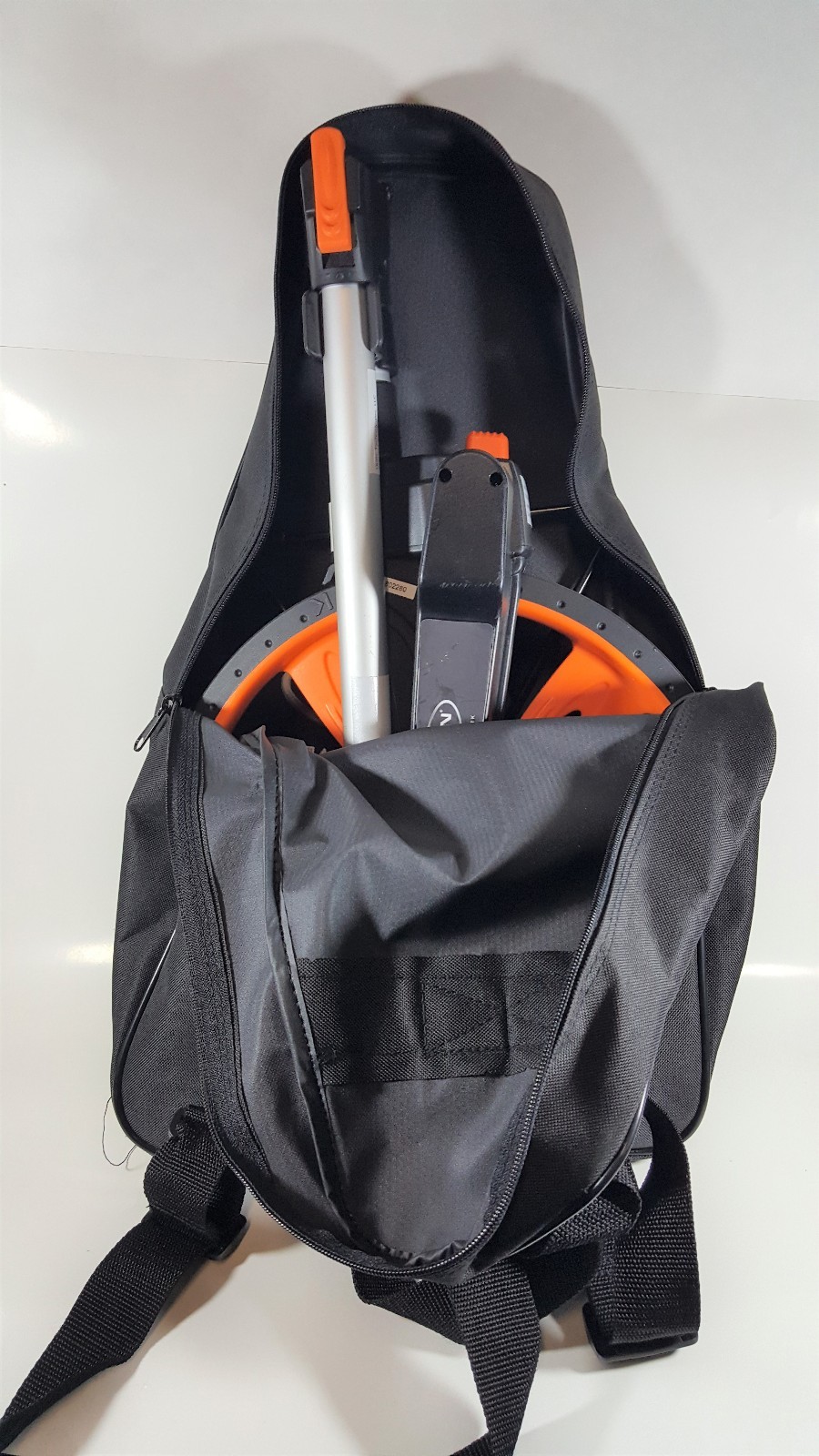 Folding Measuring Wheel WITH Backpack CASE, Trigger Brake & Reset Keson RRT12